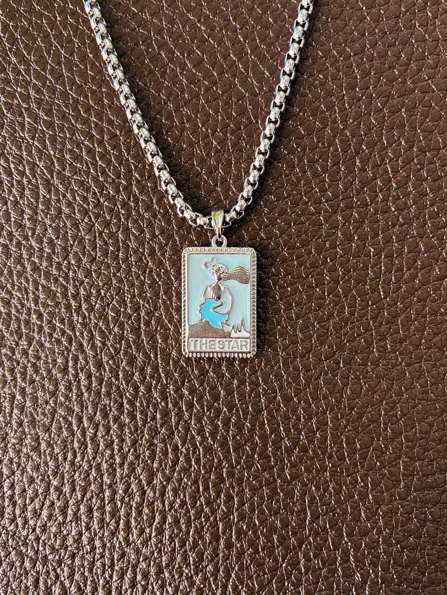THE STAR KOLYE SILVER