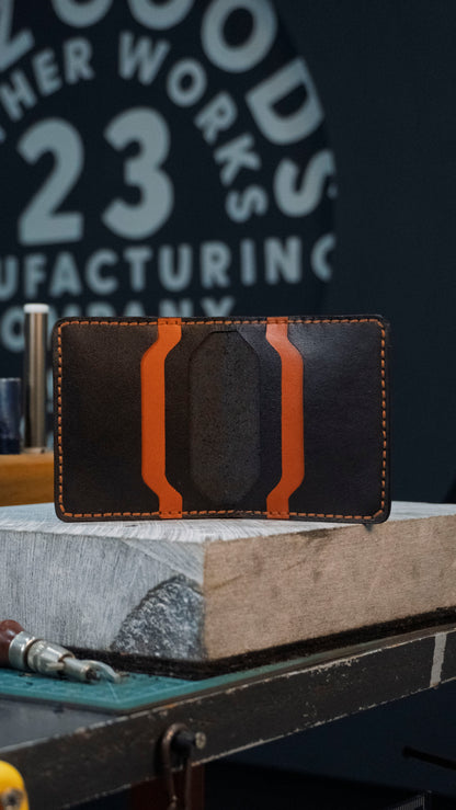 BIFOLD VEG TAN BLACK Custom