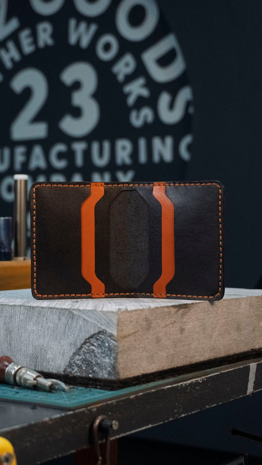 BIFOLD VEG TAN BLACK Custom