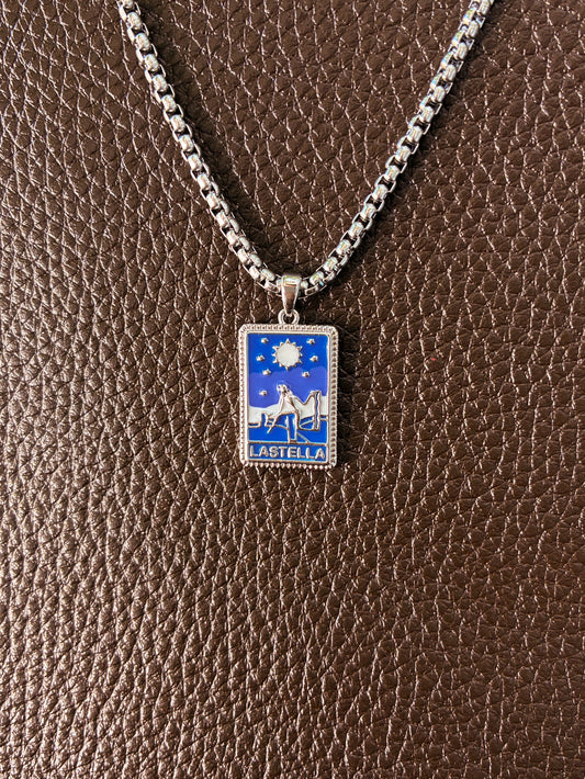 LA STELLA KOLYE SILVER