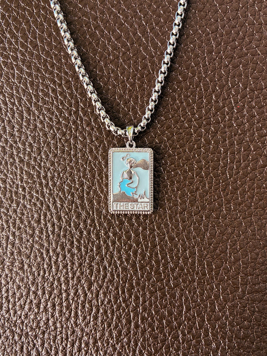 THE STAR KOLYE SILVER