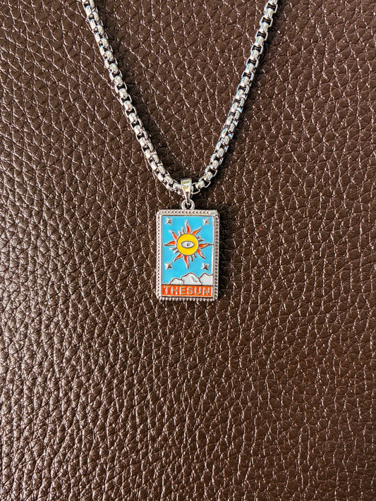 THE SUN KOLYE SILVER